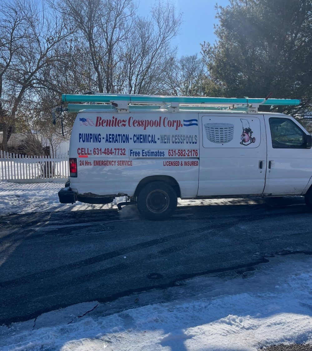 Benitez Cesspool Corp. service van